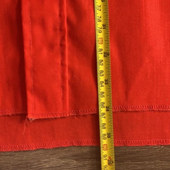 Vtg Mens Panhandle Slim Permanently Pressed Red Western Pearl SnapShirt 181/2-34 - Picture 10 of 11